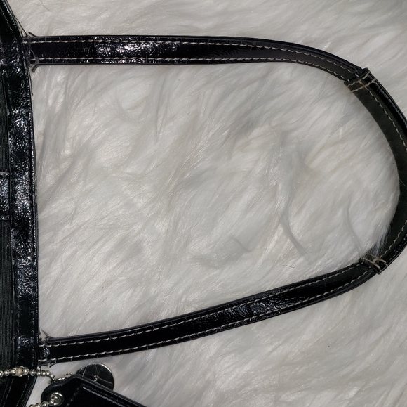 Coach Signature stripe purse - Picture 6 of 11